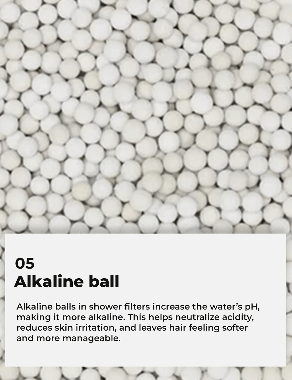 Alkaline ball